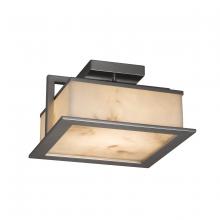  FAL-7517W-NCKL - Laguna 12" LED Outdoor Flush-Mount