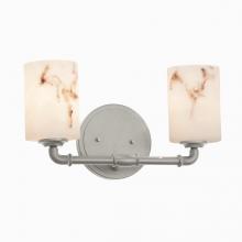  FAL-8462-10-NCKL - Bronx 2-Light Bath Bar