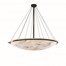  FAL-9698-35-DBRZ - 72" Round Pendant Bowl w/ Ring