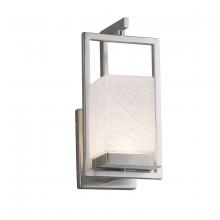  FSN-7511W-WEVE-NCKL - Laguna 1-Light LED Outdoor Wall Sconce