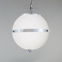  FSN-8040-OPAL-CROM - Imperial 17" Hanging Globe