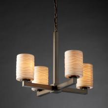  POR-8829-10-BMBO-NCKL - Modular 4-Light Chandelier