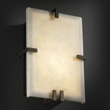  CLD-5551-DBRZ - Clips Rectangle Wall Sconce (ADA)