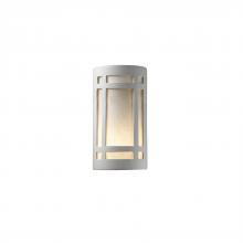 Justice Design Group CER-5495-BIS-LED2-2000 - Large ADA LED Craftsman Window - Open Top & Bottom