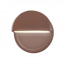 Justice Design Group CER-5610-CLAY - ADA Dome LED Wall Sconce (Closed Top)