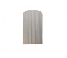  CER-5740W-BIS - Small ADA LED Pleated Cylinder (Outdoor)