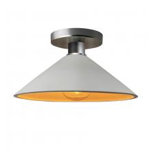  CER-6330-MTGD-NCKL - Flare Semi-Flush