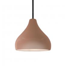  CER-6560-ADOB-MBLK-RIGID-LED1-700 - Small Droplet LED Pendant