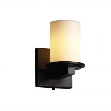 Justice Design Group CNDL-8771-10-CREM-MBLK-LED1-700 - Dakota 1-Light LED Wall Sconce