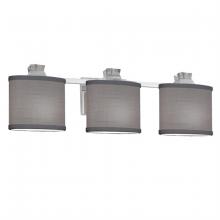  FAB-8473-30-GRAY-CROM-LED3-2100 - Ardent 3-Light LED Bath Bar