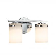  FSN-8452-10-OPAL-CROM-LED2-1400 - Atlas 2-Light LED Bath Bar