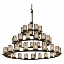  FSN-8714-10-MROR-DBRZ-LED45-31500 - Dakota 45-Light 3-Tier Ring LED Chandelier