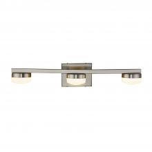  FSN-8993-OPAL-NCKL - Puck 3-Light LED Bath Bar