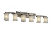  GLA-8786-16-WHTW-NCKL - Dakota 6-Light Bath Bar