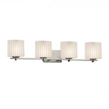  POR-8444-30-PLET-NCKL - Era 4-Light Bath Bar