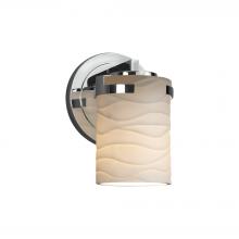  POR-8451-10-WAVE-CROM - Atlas 1-Light Wall Sconce