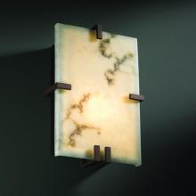  FAL-5551-MBLK - Clips Rectangle Wall Sconce (ADA)