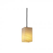  FSN-8816-15-WEVE-MBLK-RIGID - Small 1-Light Pendant