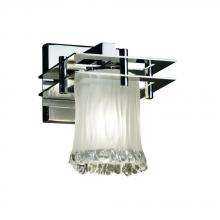  GLA-8171-16-WTFR-CROM-LED1-700 - Metropolis 1-Light LED Wall Sconce (2 Flat Bars)