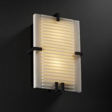  PNA-5551-WAVE-MBLK - Clips Rectangle Wall Sconce (ADA)