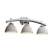  POR-8593-30-PLET-CROM - Archway 3-Light Bath Bar