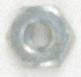 Steel Locknut; 6/32; Zinc Plated Finish