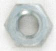 Steel Locknut; 1/4-20; Zinc Plated Finish