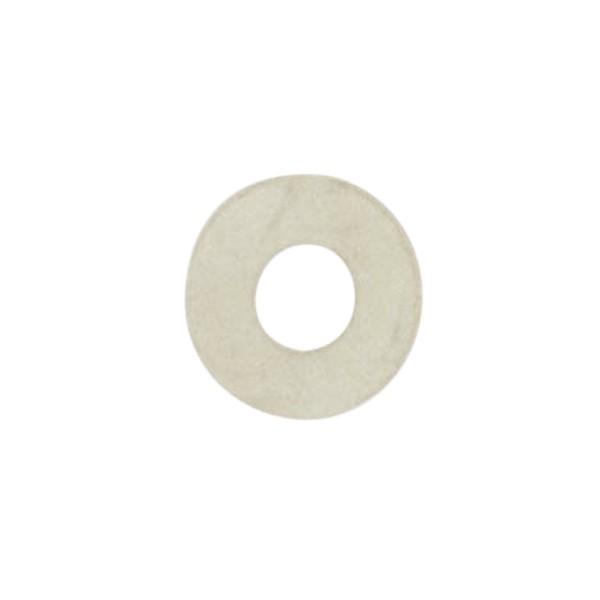 Rubber Washer; 1/8 IP Slip; White Finish; 3/4" Diameter