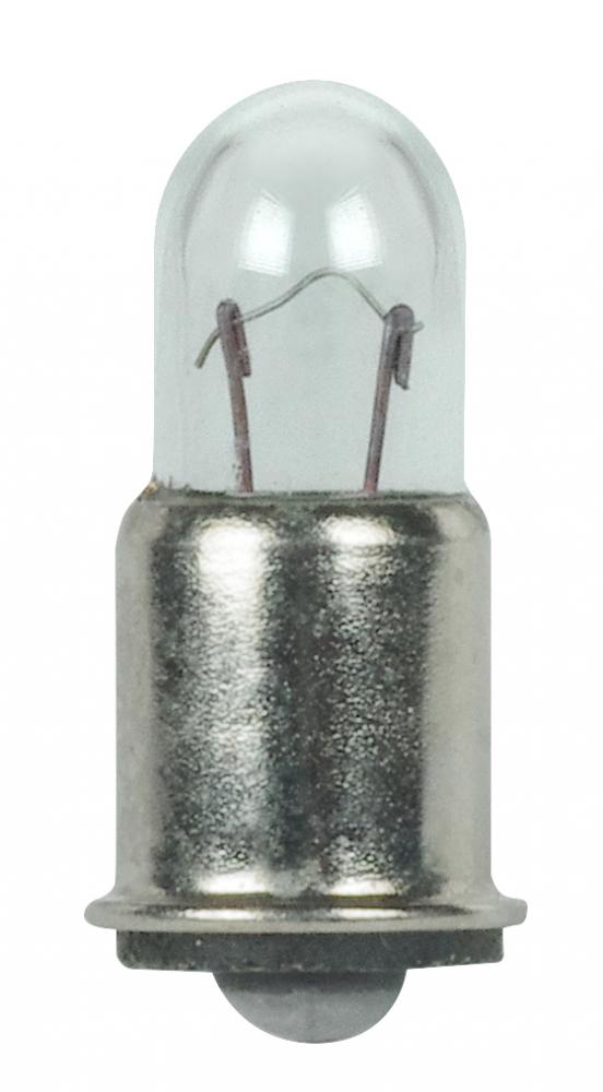 1.2 Watt miniature; T1 3/4; 1000 Average rated hours; Midget Flange base; 6 Volt