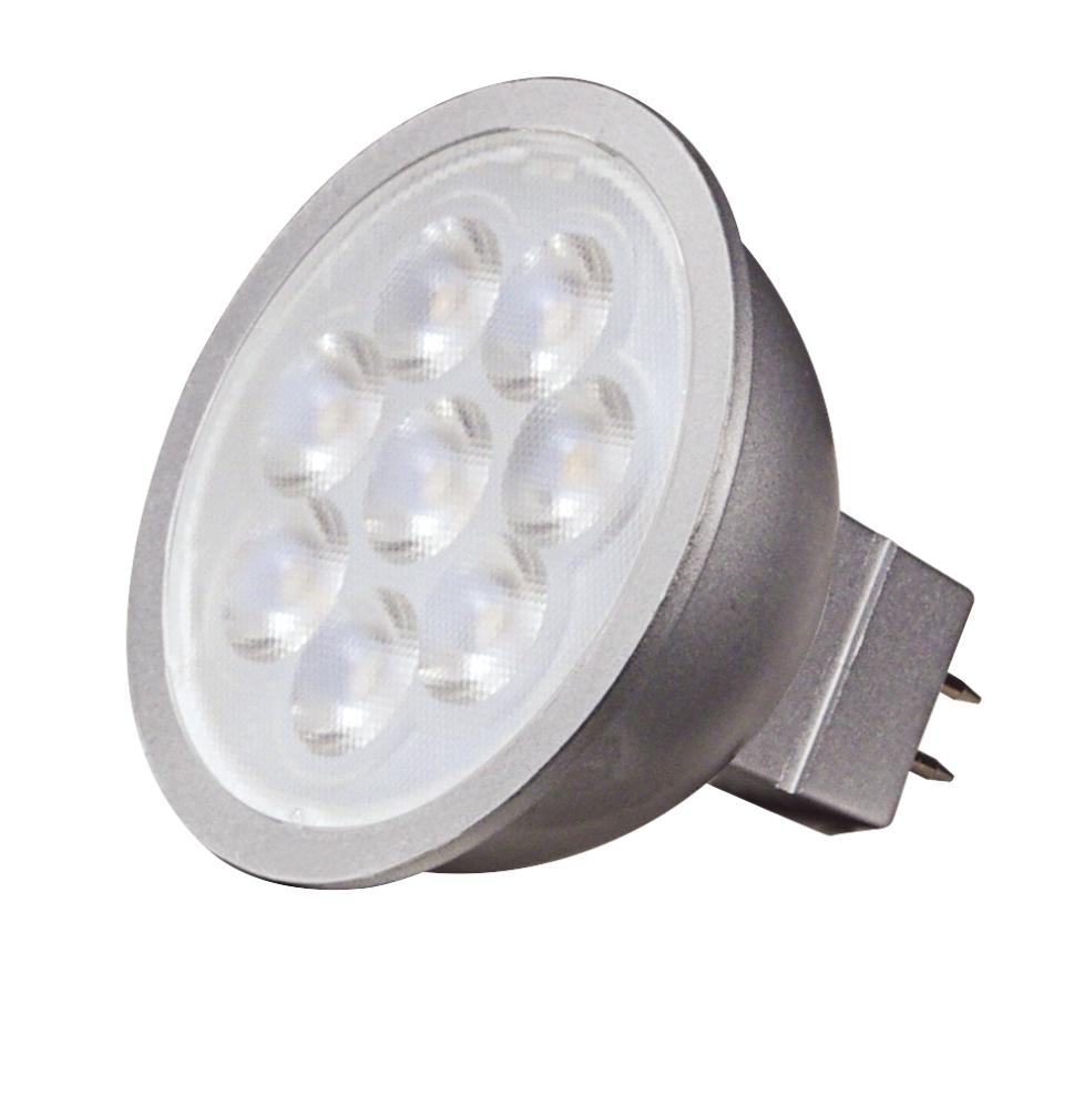 6.5 Watt; LED MR16 LED; 2700K; 40 deg. Beam Angle; GU5.3 base; 12 Volt AC/DC