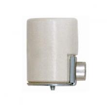  80/1083 - Porcelain Socket With Side Outlet And Bushing; 1/8 IPS Bushing; CSSNP Screw Shell; Glazed; 660W;