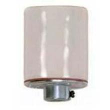  80/1318 - Keyless 3 Terminal Grounded Porcelain Socket With Metal Cap; 1/4 IPS Metal Cap; CSSNP Screw Shell;