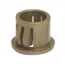  90/180 - Nylon Snap-In Bushing; For 7/16" Hole; Gold Finish