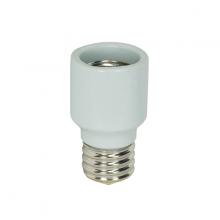  90/1801 - Mogul to Mogul E39 - E39 Extender; 4KV; Porcelain; 2-3/8" Overall Extension; 2-1/4"