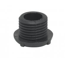  90/328 - Plastic Bushing; 1/8 IP Male; Black Finish