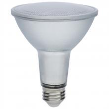  S11498 - 12 Watt Econo LED PAR30LN; 4000K; 35 Degree Beam Angle; Medium Base; 120-277 Volt; Silver Finish