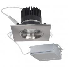  S11629 - 12 watt LED Direct Wire Downlight; Gimbaled; 3.5 inch; 3000K; 120 volt; Dimmable; Square; Remote