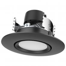  S11854 - 7.5 Watt; LED Retrofit Downlight; Gimbaled; 120 Volt; CCT Selectable; Black Finish