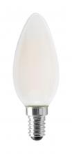  S12118 - 4.5 Watt; B11 LED; Frosted; 350 Lumens; 4000K; European base; 120 Volt