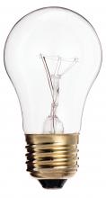  S3814 - 25 Watt A15 Incandescent; Clear; 2500 Average rated hours; 150 Lumens; Medium base; 130 Volt