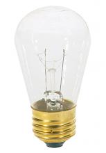  S3965 - 11 Watt S14 Incandescent; Clear; 2500 Average rated hours; 80 Lumens; Medium base; 130 Volt