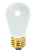  S3966 - 11 Watt S14 Incandescent; Frost; 2500 Average rated hours; 65 Lumens; Medium base; 130 Volt