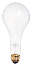  S4960 - 300 Watt PS25 Incandescent; Frost; 5000 Average rated hours; 3600 Lumens; Medium base; 130 Volt