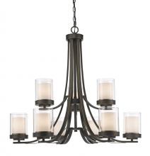  426-9-OB - 9 Light Chandelier