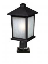  507PHB-BK-PM - 1 Light Outdoor Pier Mounted Fixture