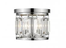  6007F-CH - 3 Light Flush Mount