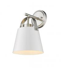  726-1S-MW+BN - 1 Light Wall Sconce