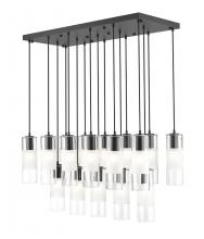  824P-17L-MB - 17 Light Linear Chandelier