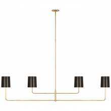  BBL 5087SB-BZ - Go Lightly 70" Four Light Linear Chandelier