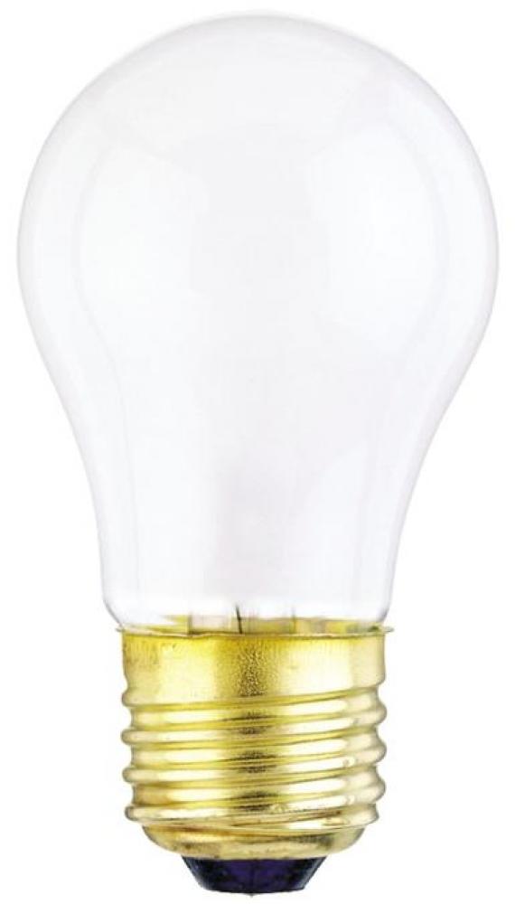 60W A15 Incandescent Frost E26 (Medium) Base, 130 Volt, Box, 2-Pack (2 pack)